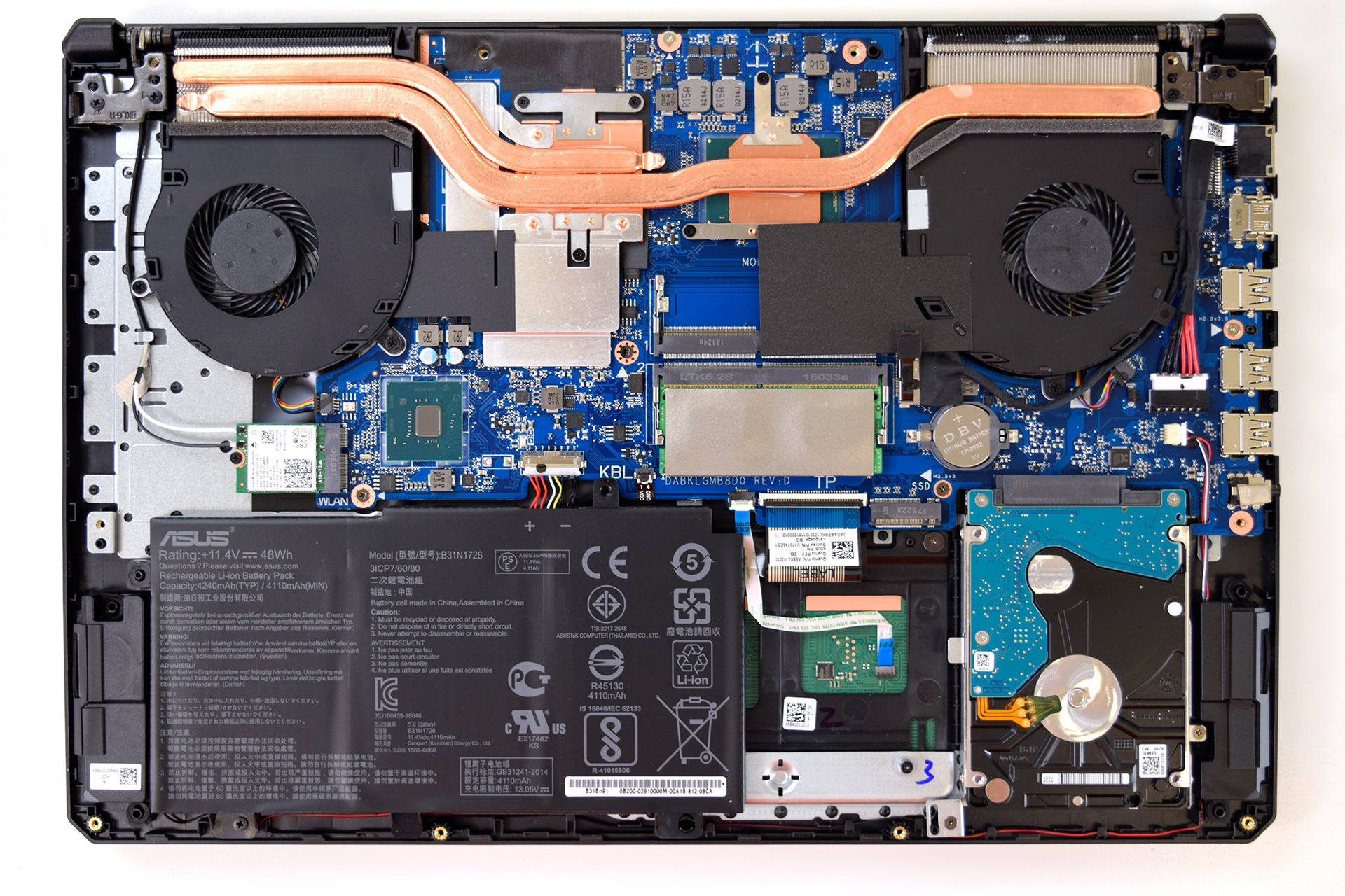 How to replace and fix ASUS fx504 fx86 fx80 zx63 LED DDBKLGLC010 DDBKLGLC110 LCD Cable (ASUS TUF FX504)